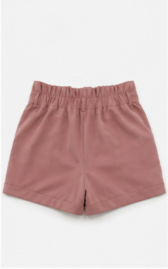 Short de Tiro Alto con Lazo Ajustable