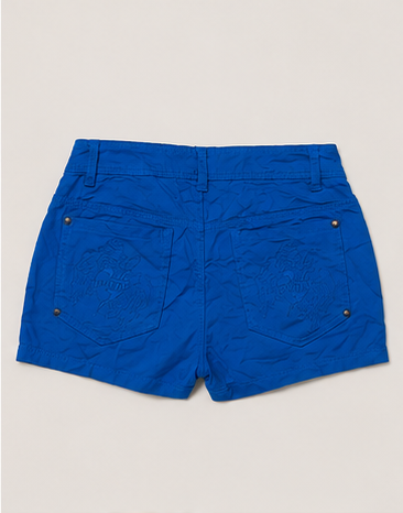 Short Stretch de Color Azul Rey para Muje