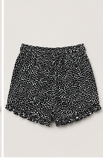 Short Estampado con Cintura Elástica y Lazo