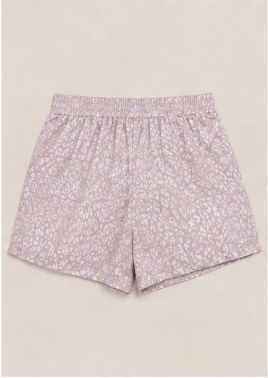 Short Lavanda con Estampado Animal Print