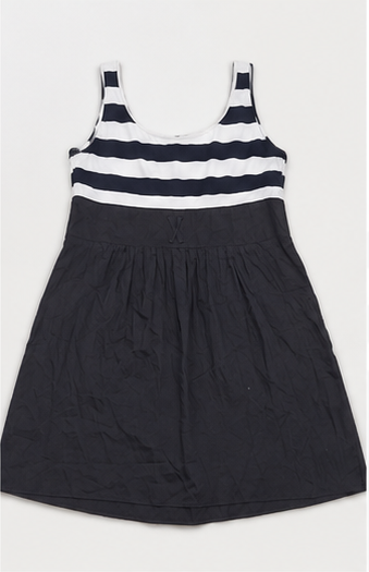 Vestido Casual de Tirantes con Rayas