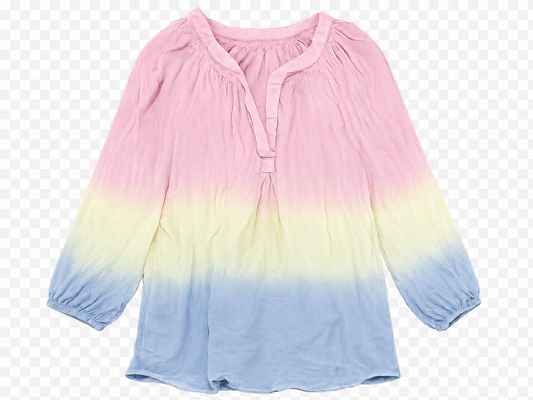 Blusa Degradada de Manga Larga