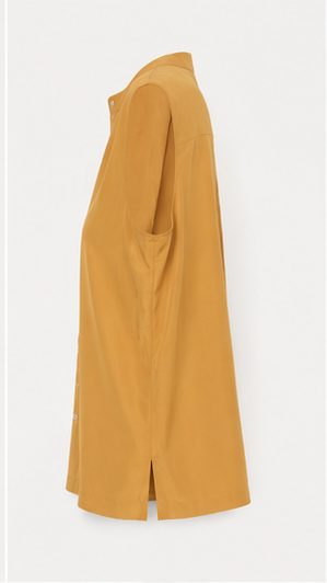 Blusa Sin Mangas con Botonadura Frontal