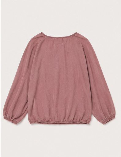 Blusa de Manga Larga con Lazo Ajustable