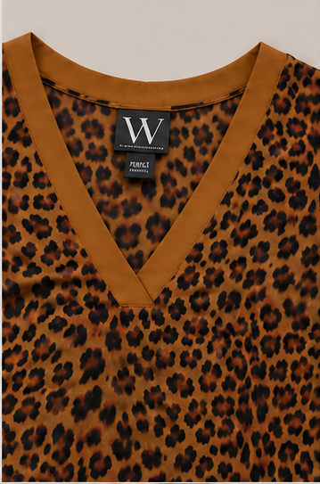Blusa Sin Mangas Animal Print para Mujer
