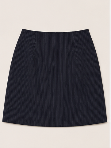 Falda Mini de Rayas para Mujer
