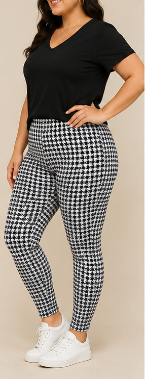 Leggings Estampado Pata de Gallo