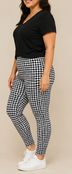 Leggings Estampado Pata de Gallo