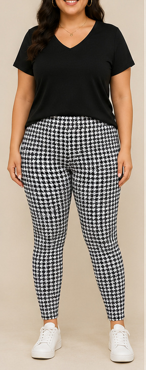 Leggings Estampado Pata de Gallo