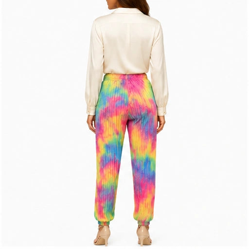 Pantalón jogger estampado tie-dye – Multicolor