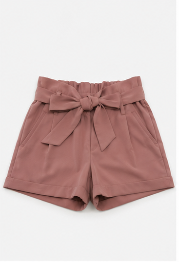 Short de Tiro Alto con Lazo Ajustable
