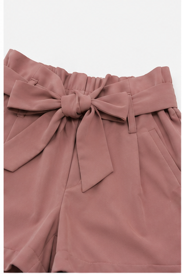 Short de Tiro Alto con Lazo Ajustable