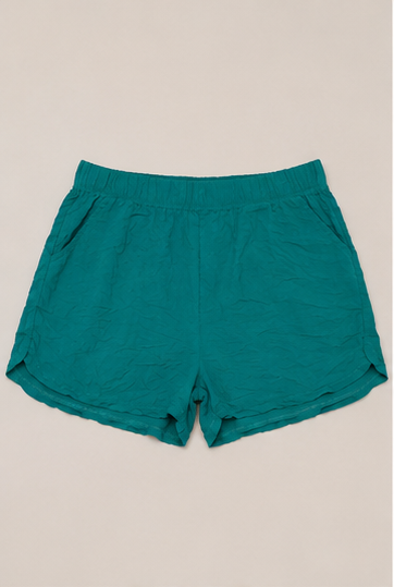 Short Casual de Cintura Elástica para Mujer