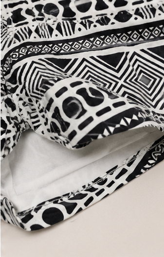 Short Estampado de Tiro Alto