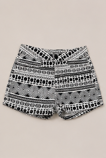 Short Estampado de Tiro Alto