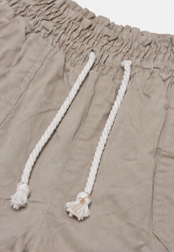 Short Casual de Cintura Alta con Cordón Ajustable