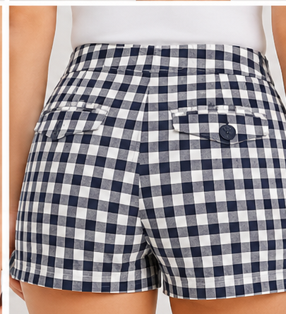 Short de Cuadros Vichy