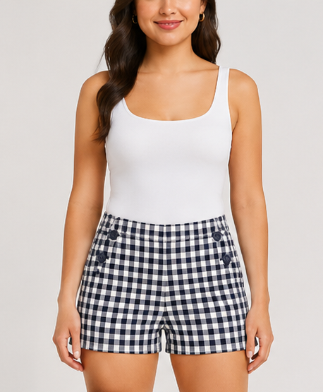 Short de Cuadros Vichy