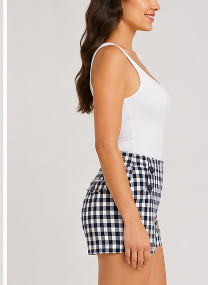Short de Cuadros Vichy