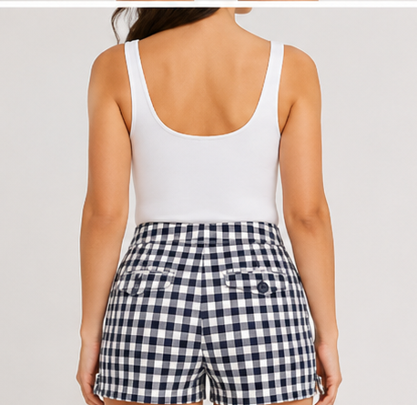 Short de Cuadros Vichy