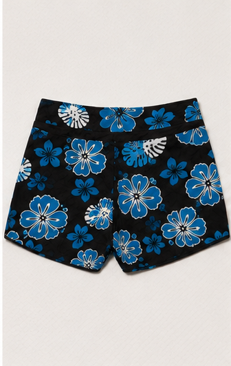 Short Estampado Floral con Cintura Ajustable