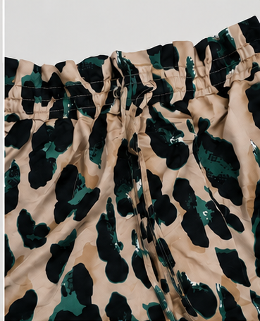 Short Animal Print