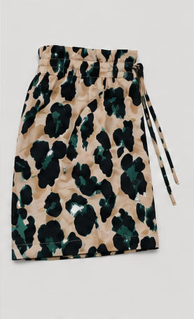 Short Animal Print