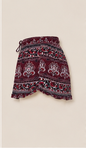 Short Estampado Boho
