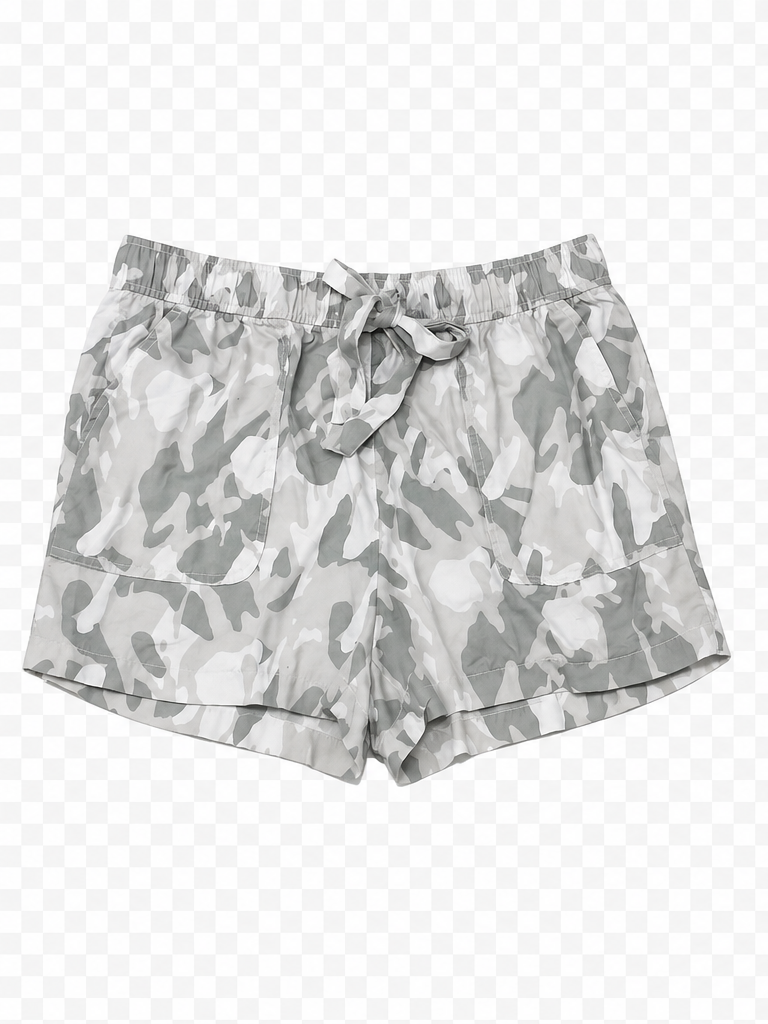 Short Camuflaje con Cintura Ajustable – Gris