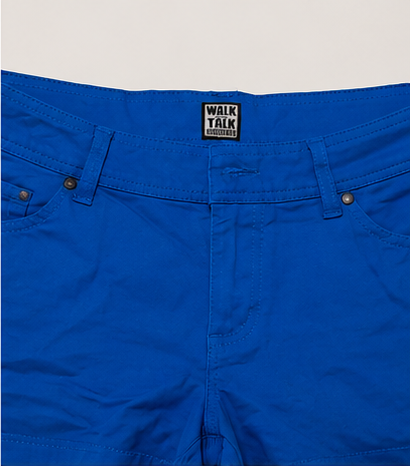 Short Stretch de Color Azul Rey para Muje