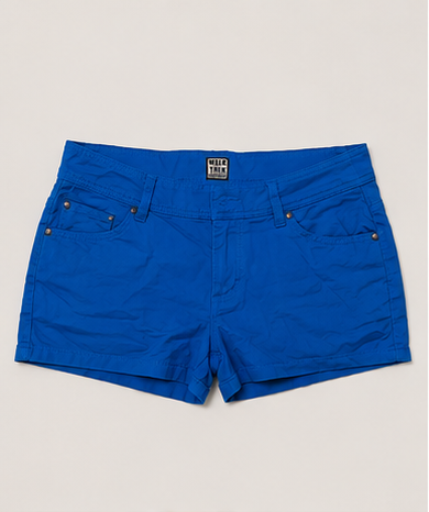 Short Stretch de Color Azul Rey para Muje