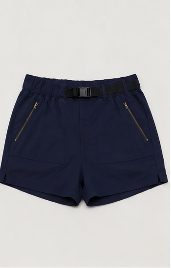 Short Deportivo Casual con Cinturón Ajustable