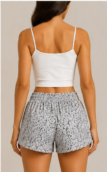 Short Estampado Animal Print