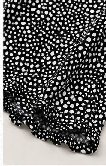 Short Estampado con Cintura Elástica y Lazo