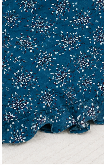 Short Estampado de Tiro Alto con Lazo Ajustable