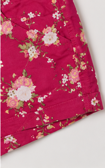 Short estampado floral