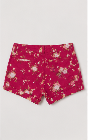 Short estampado floral