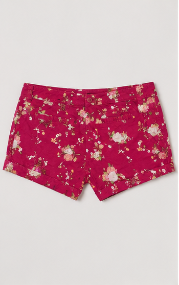 Short estampado floral