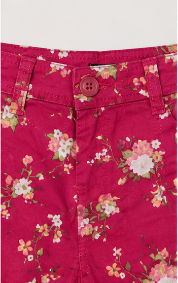 Short estampado floral