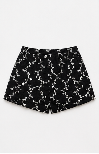 Short estampado floral