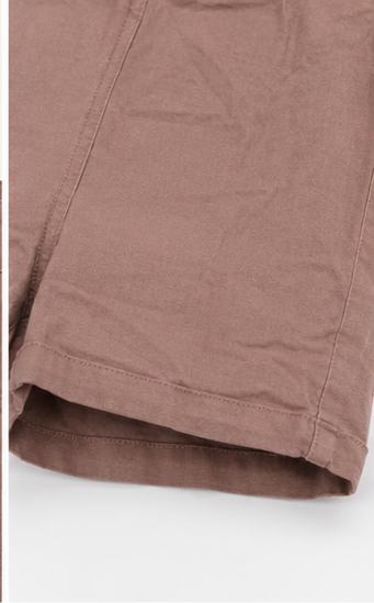 Short de Tiro Alto en Color Rosa Taupe