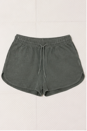 Short Texturizado con Cintura Elástica y Cordón Ajustable