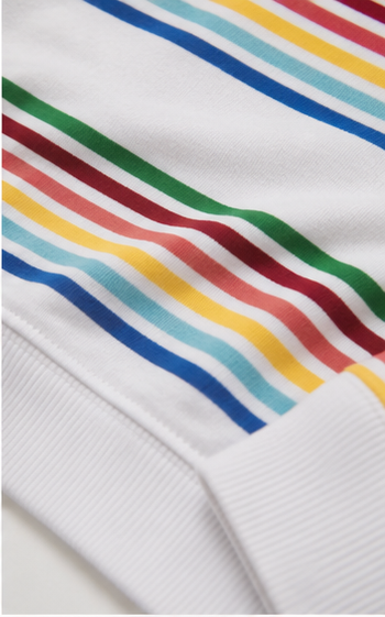 Suéter Vans de Rayas Multicolor