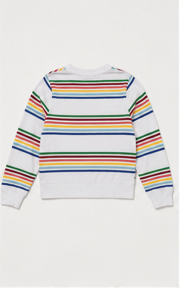 Suéter Vans de Rayas Multicolor