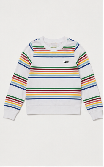 Suéter Vans de Rayas Multicolor