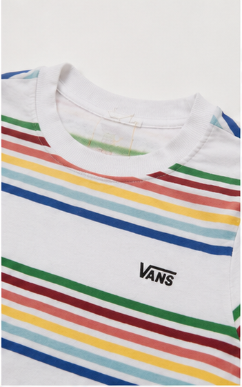 Suéter Vans de Rayas Multicolor