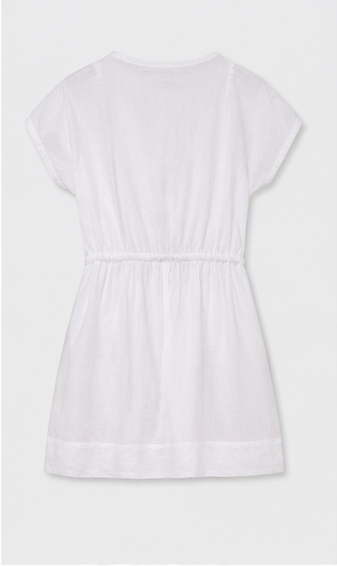 Vestido Playero Tipo Cover Up con Cordón Ajustable